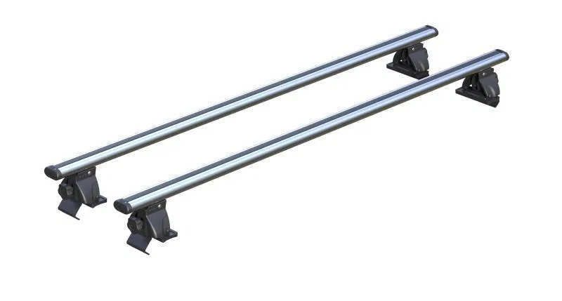 TRRB252S – BLACK HORSE Roof Basket, 55 Inch x 45 Inch Includes Cross Bars Silver Aluminum